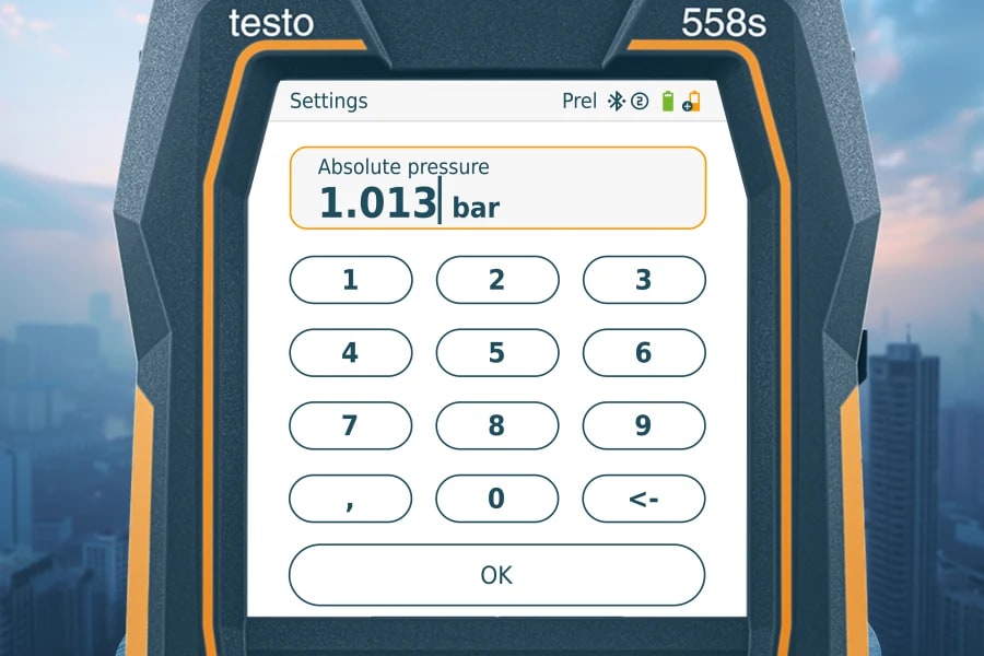 Touchscreen - Easy configuration