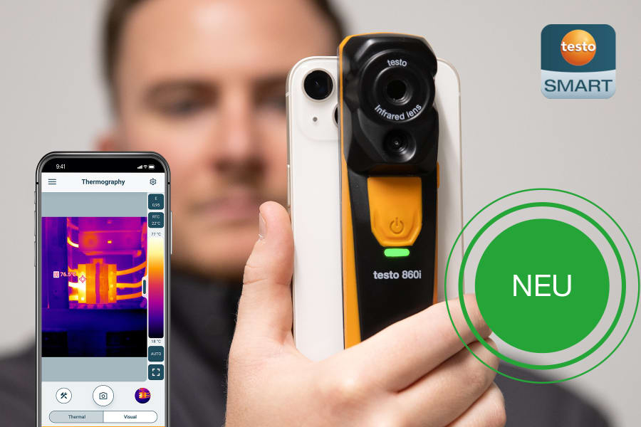 gerador de imagens térmicas testo 860i