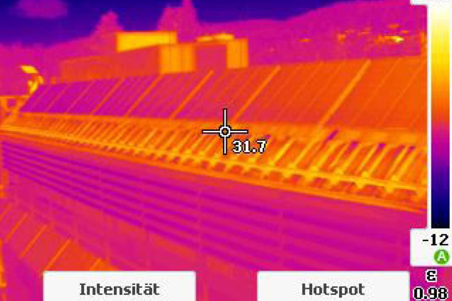 Thermal imaging with telephoto lens