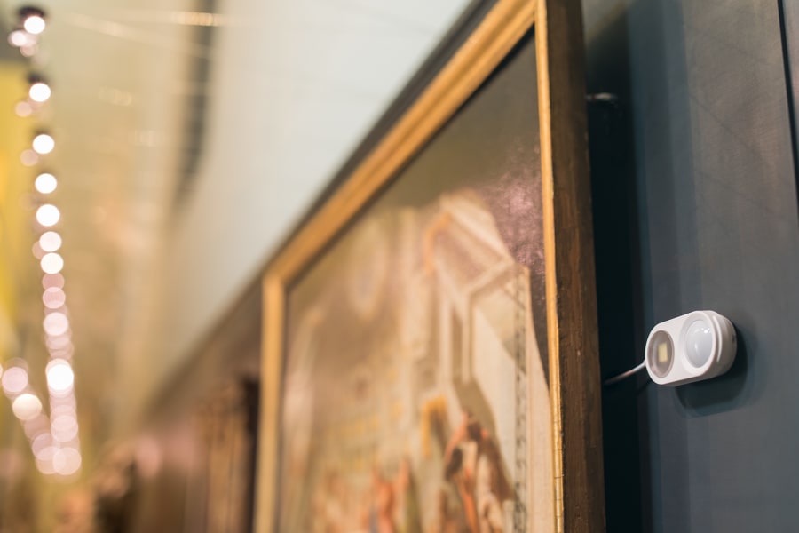 Registradores de datos en museos