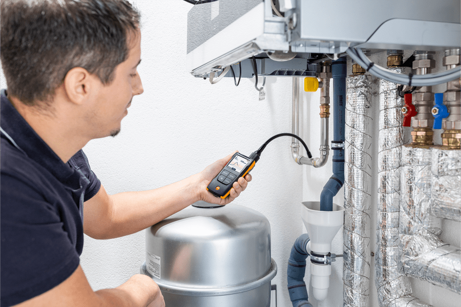 Finding leaks with the testo 515-ex