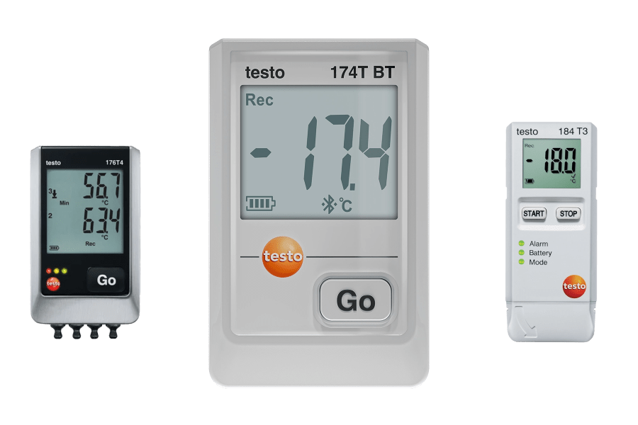Temperature logger from Testo