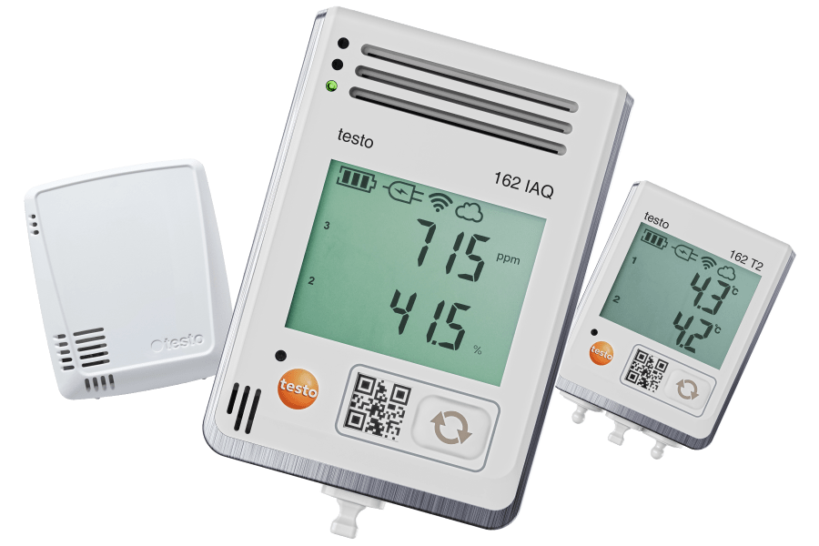WiFi data loggers from Testo