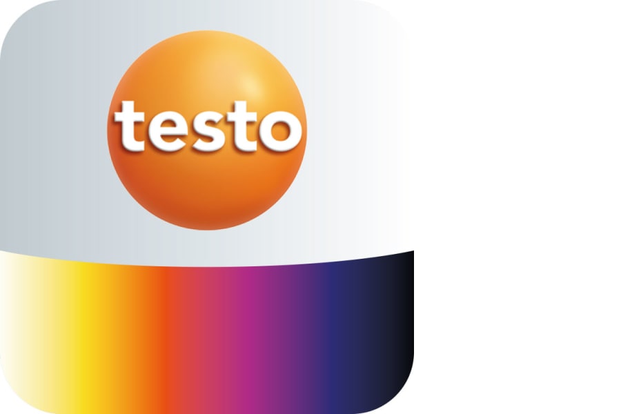 Testoモバイルアプリ スマートサーモグラフィ