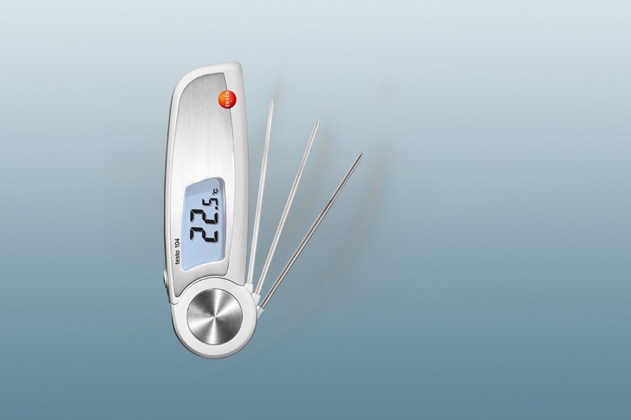 Testo temperature measuring instrument