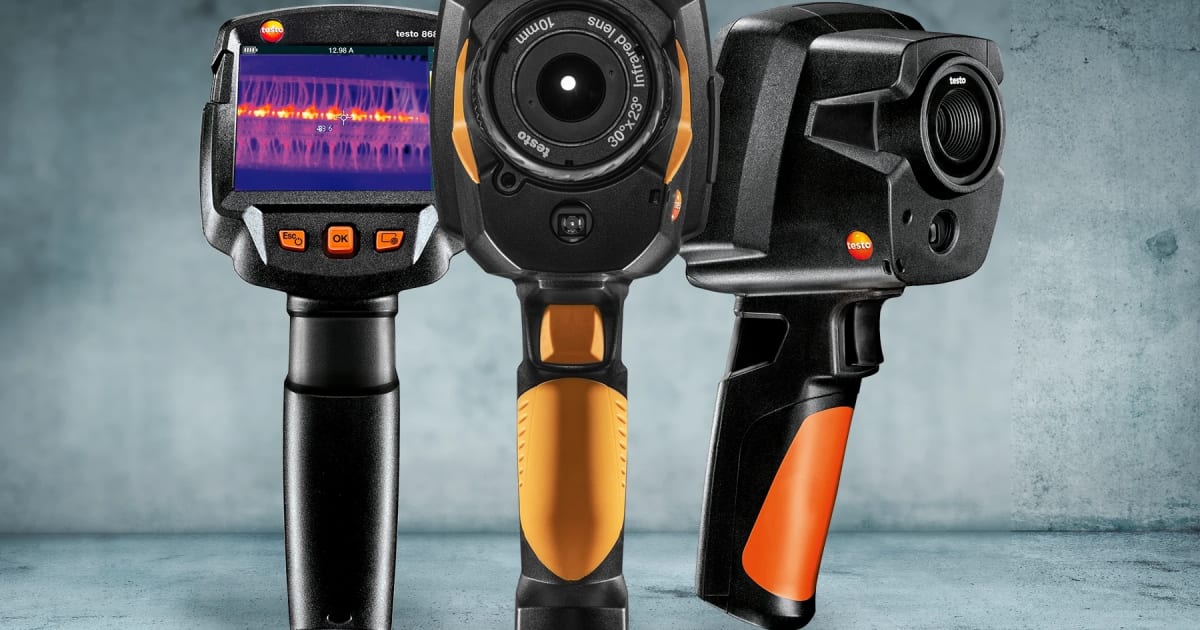 Testo product registration: Thermography