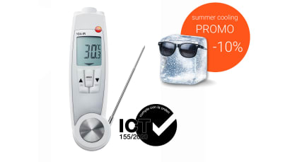 Term&oacute;metro IR y penetraci&oacute;n con homologaci&oacute;n ICT testo 104-IR en promoci&oacute;n