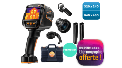 testo 883 en kit cam&eacute;ra thermique