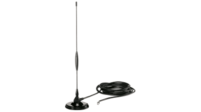 Magnetic foot aerial
