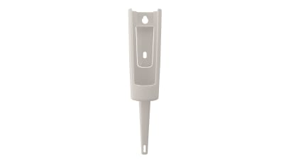 Holding clip with probe protection cap