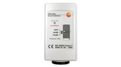 Sound calibrator