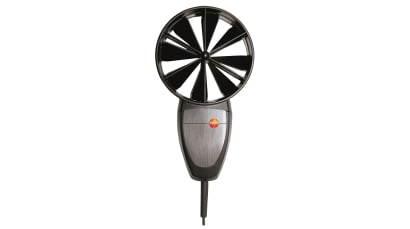 Fl&uuml;gelrad-Messsonde, Durchmesser 100 mm