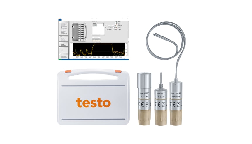 testo 190 Sterilisatoren-Set XS