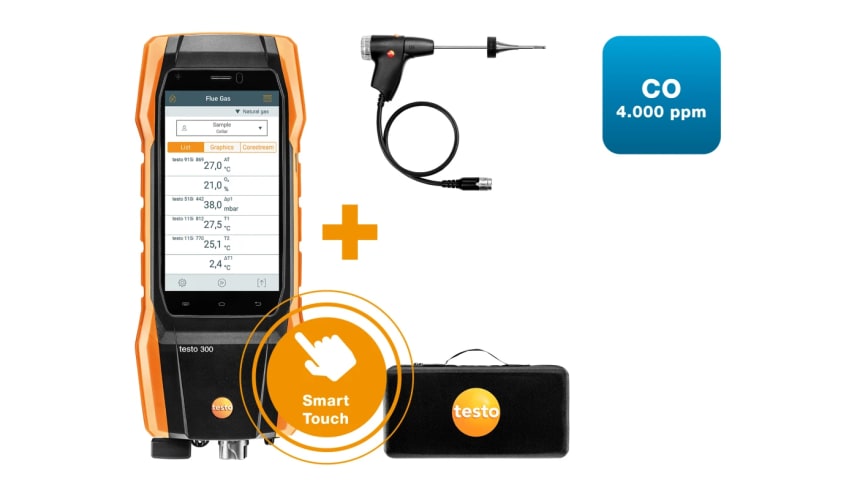 Analizator spalin testo 300