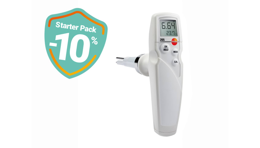 pHmetro testo 205 em promoção