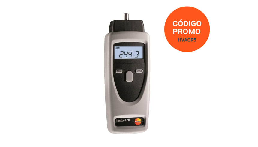 Instrumento de medi&ccedil;&atilde;o de rpm testo 470 em promo&ccedil;&atilde;o