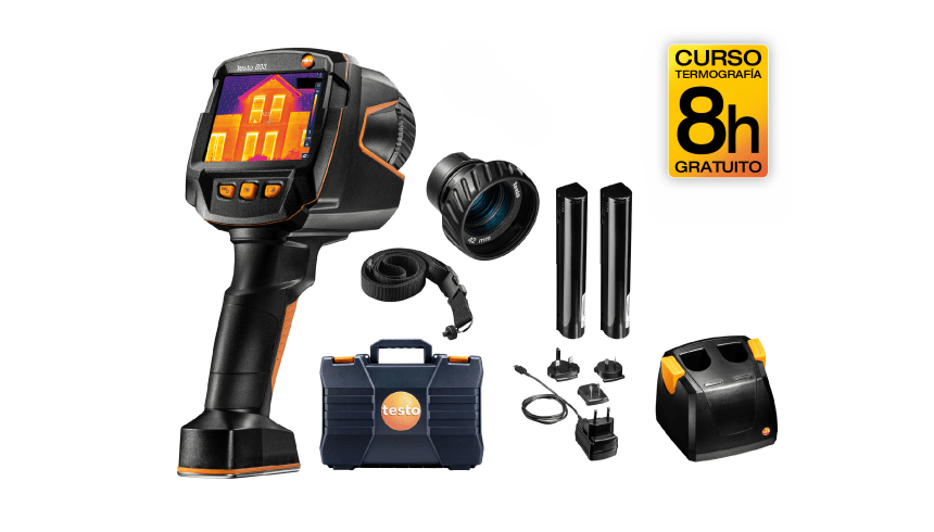 Set testo 883-2 cámara termográfica