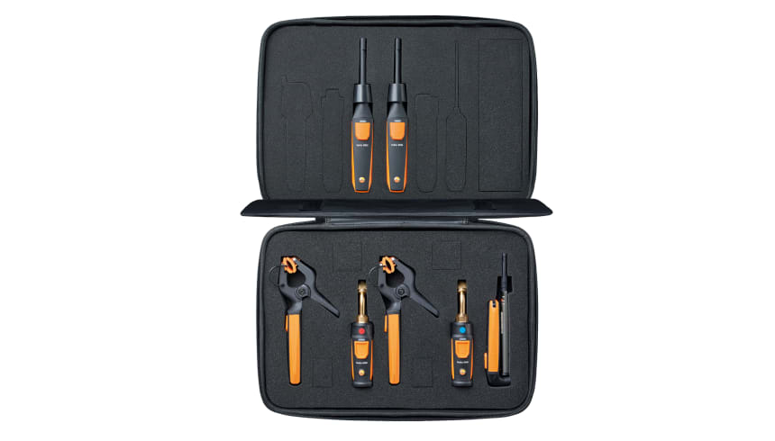 Set testo Smart Probes para clima y refrigeración