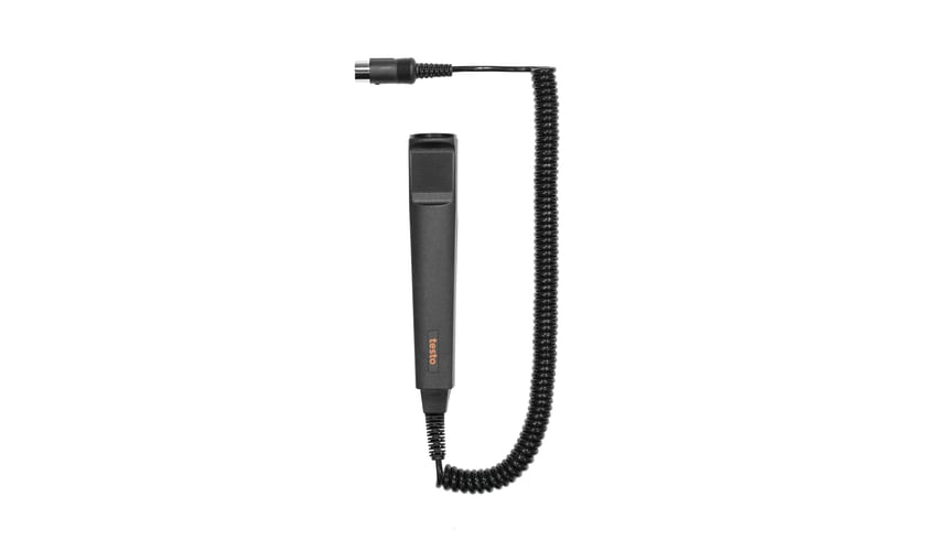 Handle for plug-in measuring tip
