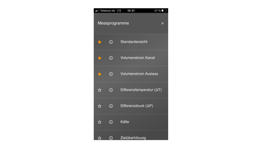 testo Smart APP