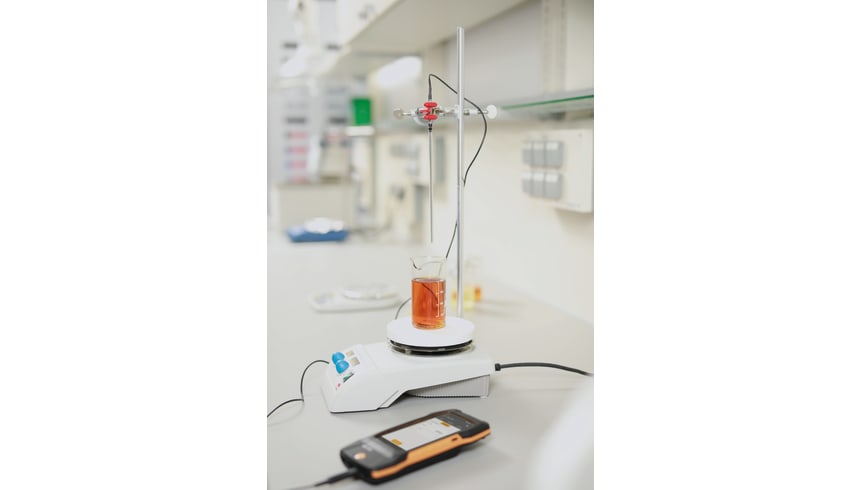 Aplicaci&oacute;n sonda de laboratorio con recubrimiento de vidrio (digital)