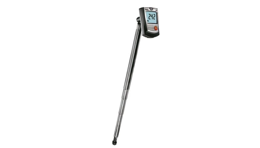 testo 405 luchtsnelheidsmeter
