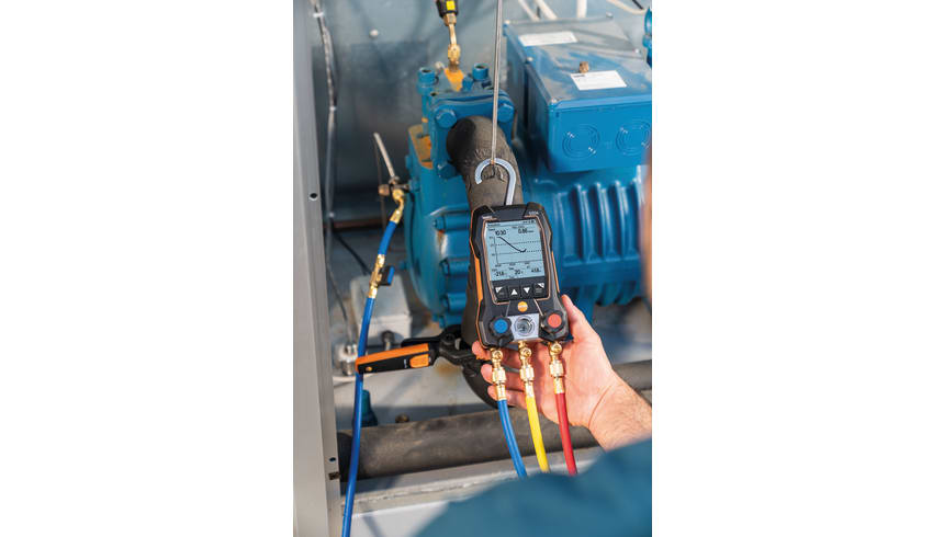 Anwendung testo 550s