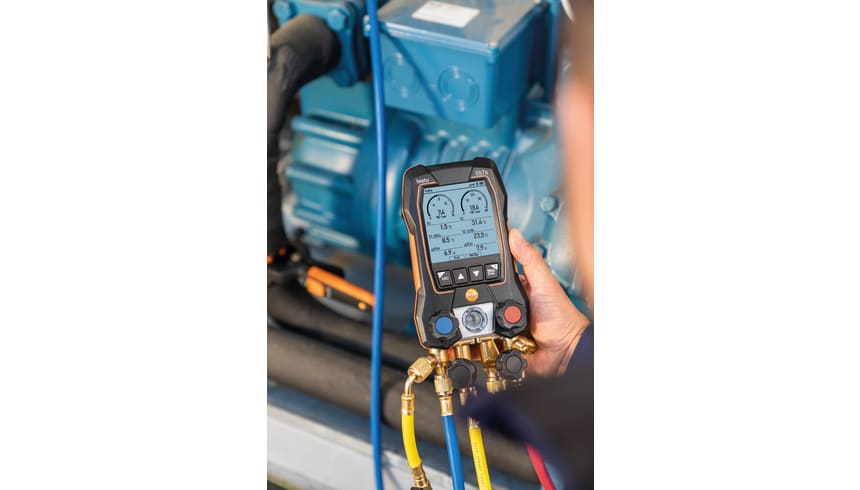 Anwendung testo 557s
