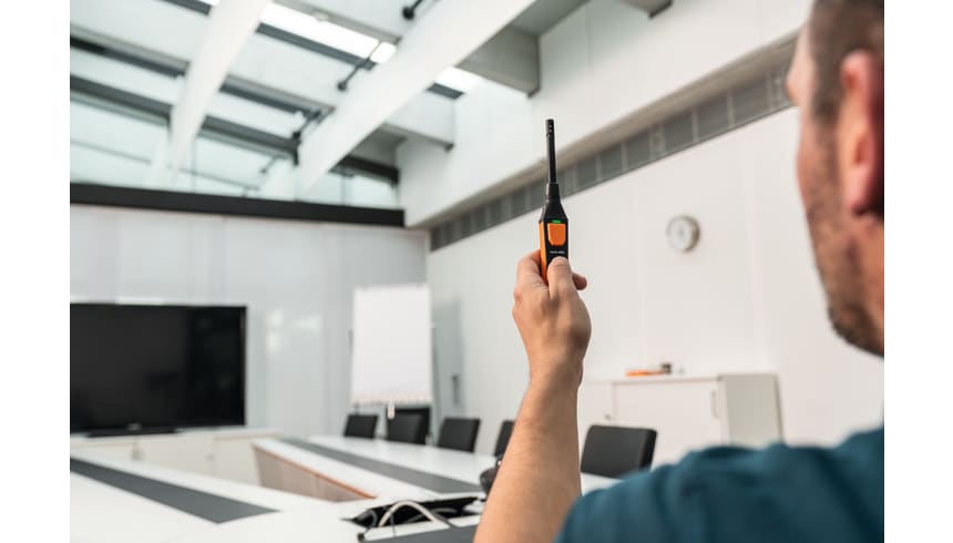 aplicación testo Smart Probes mildiu set