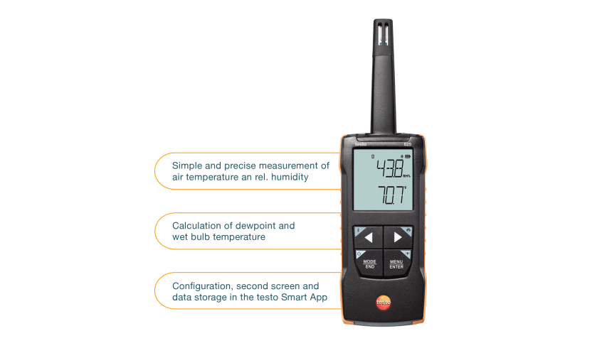 testo 625