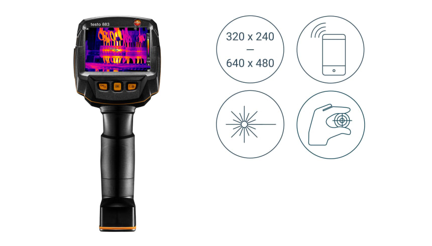 testo 883 thermal imager