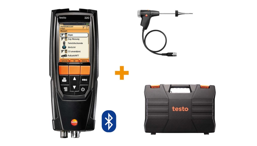 testo 320 Basic set met Bluetooth