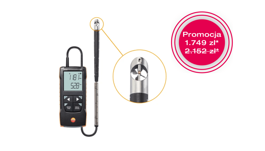 testo 416 anemometr