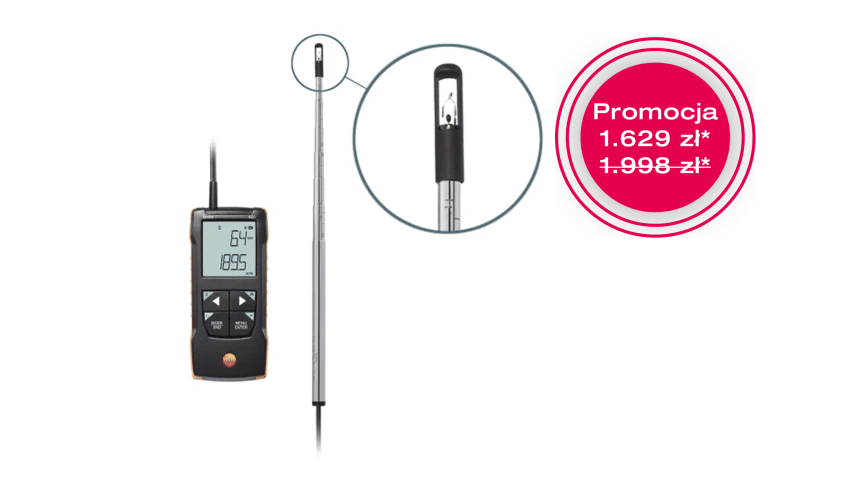testo 425 - anemometr