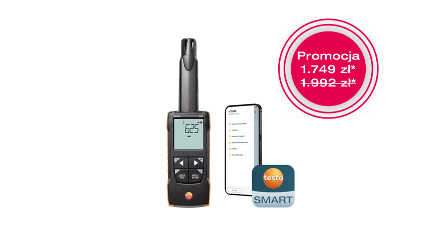 testo 535 Cyfrowy miernik CO₂