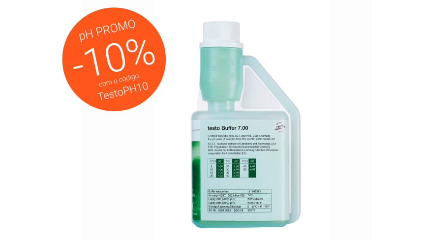 pH buffer solution 7.00 em promo&ccedil;&atilde;o