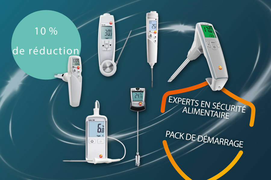 Kit de démarrage professionnel pour la sécurité des aliments