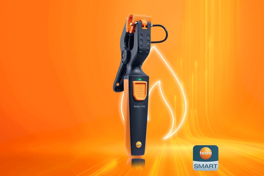 Thermomètre à pince testo 115i