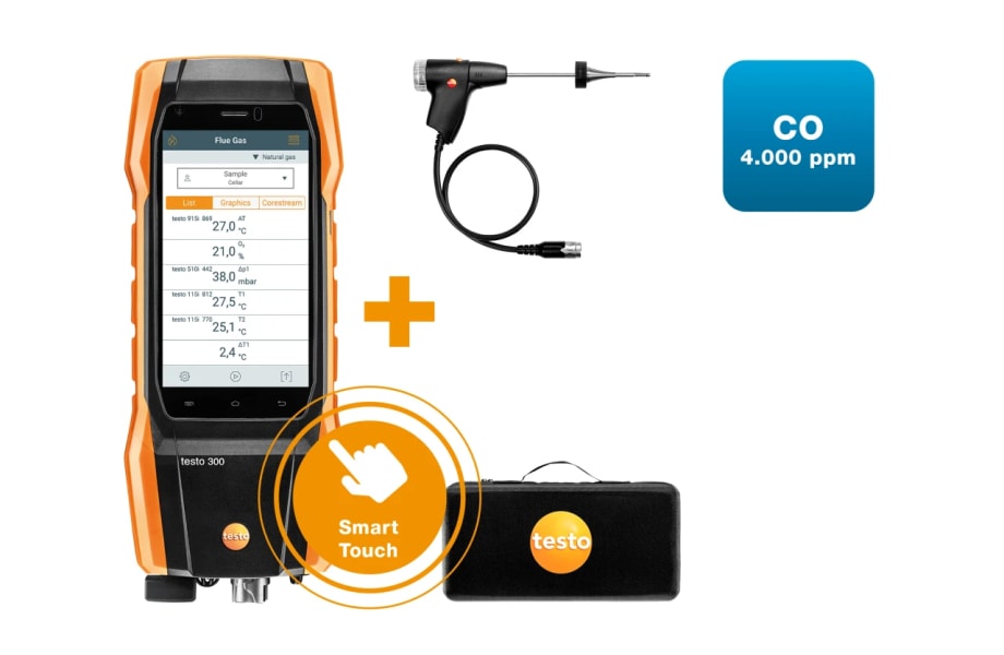 Analizator spalin testo 300