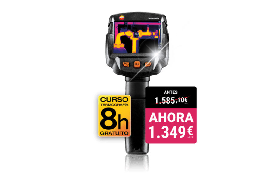 C&aacute;mara termogr&aacute;fica testo 868s en promoci&oacute;n
