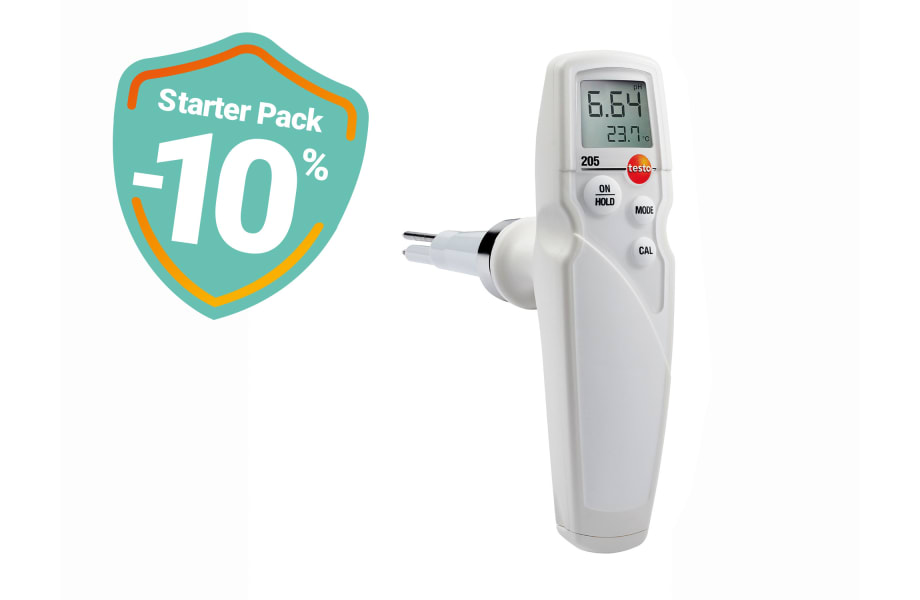 pHmetro testo 205 em promo&ccedil;&atilde;o