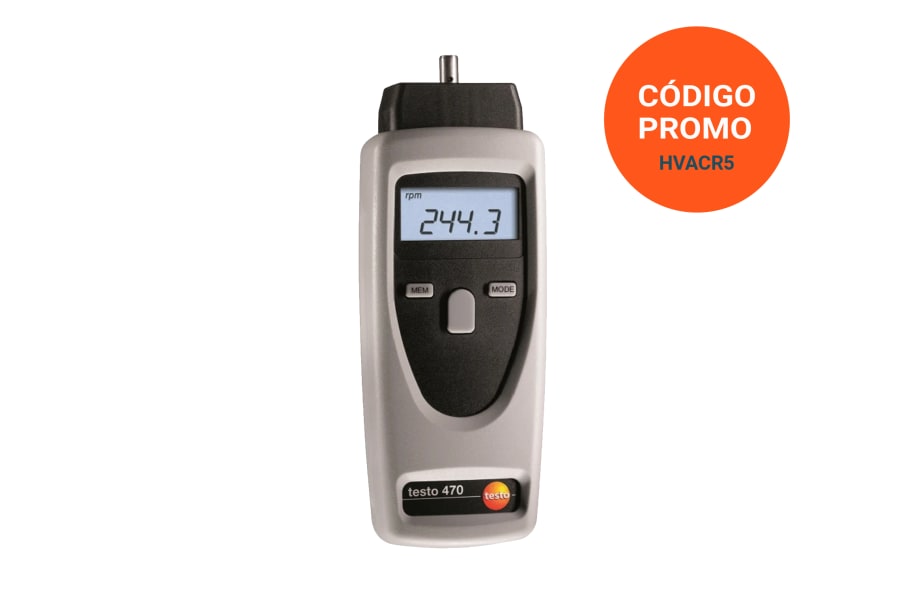 Instrumento de medi&ccedil;&atilde;o de rpm testo 470 em promo&ccedil;&atilde;o