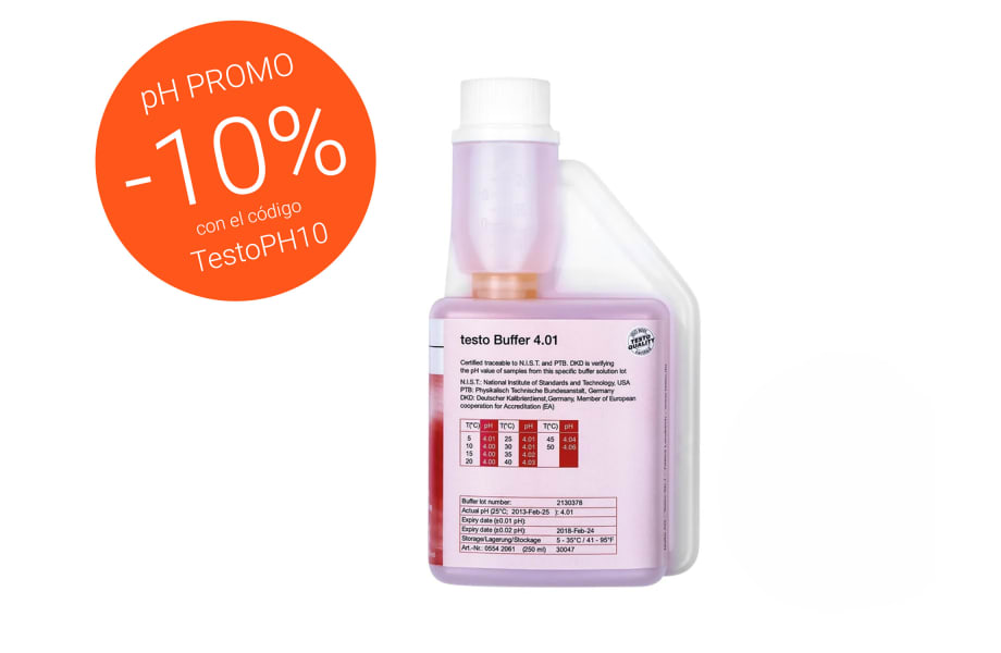 ph buffer solution 4.01 en promoci&oacute;n