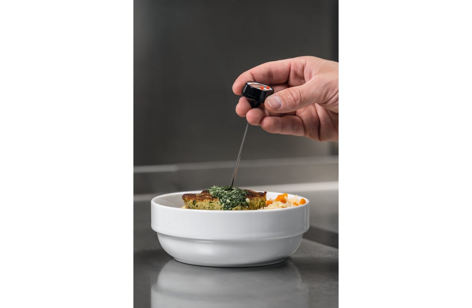Anwendung testo Minithermometer