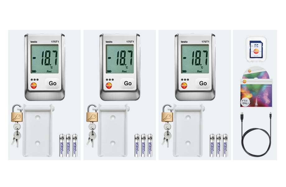 testo 175 T1 kit delivery