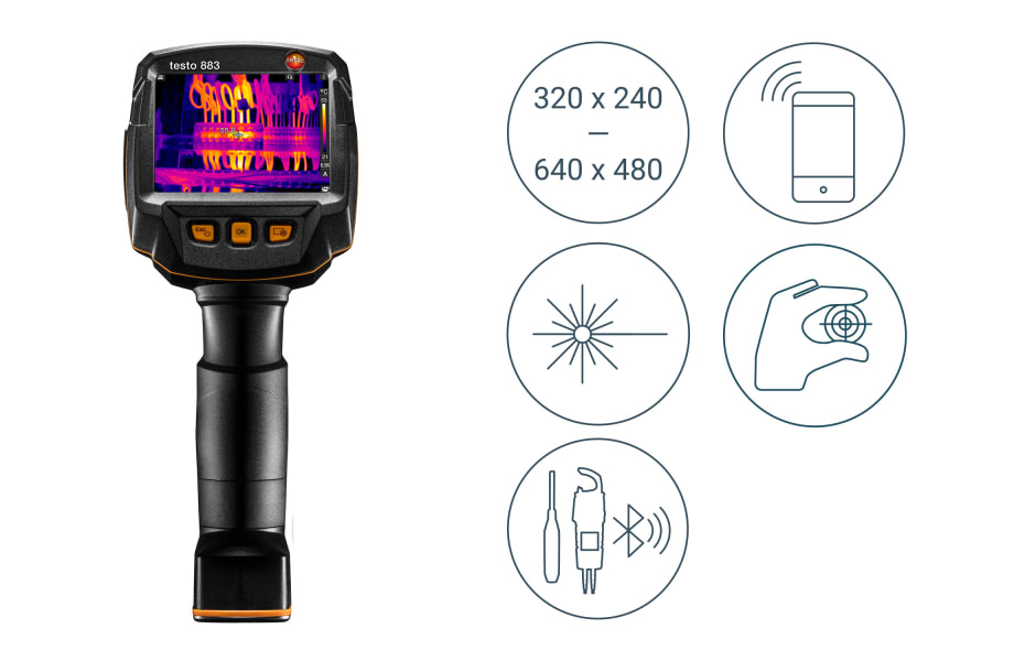 testo 883 kit thermal imager