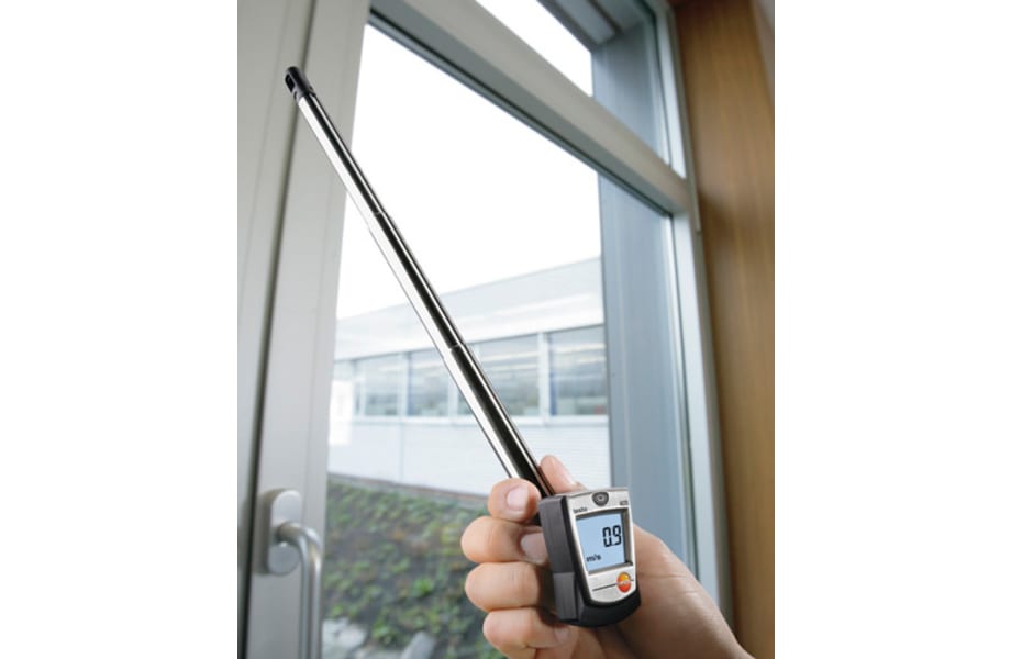 testo 405 luchtsnelheidsmeter