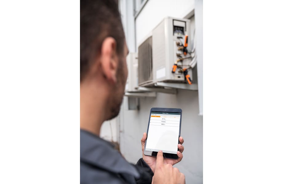 application testo Smart Probes AC &amp; Refrigeration Test Kit