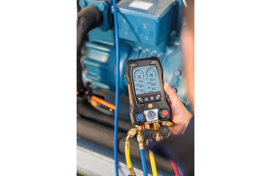 Anwendung testo 557s