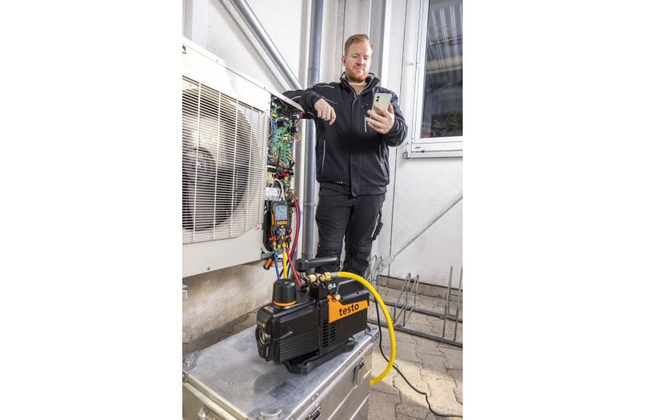 Anwendung testo 565i